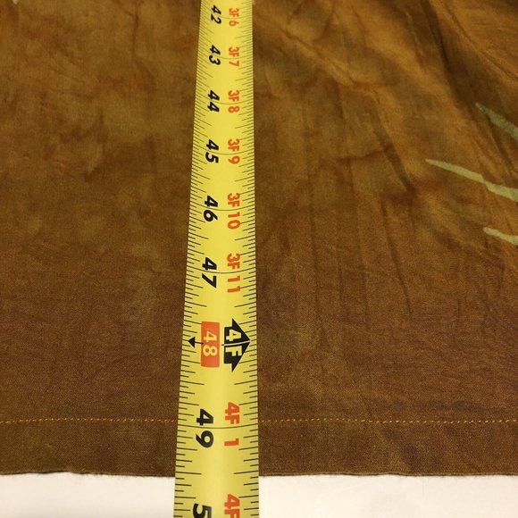 Vintage Rayon Ruby’s Moods Resort Wear Sleeveless button Up Maxi Dress Med/Large - Picture 13 of 14